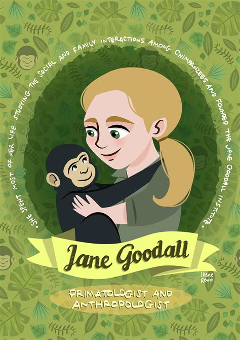 Jane Goodall Poster