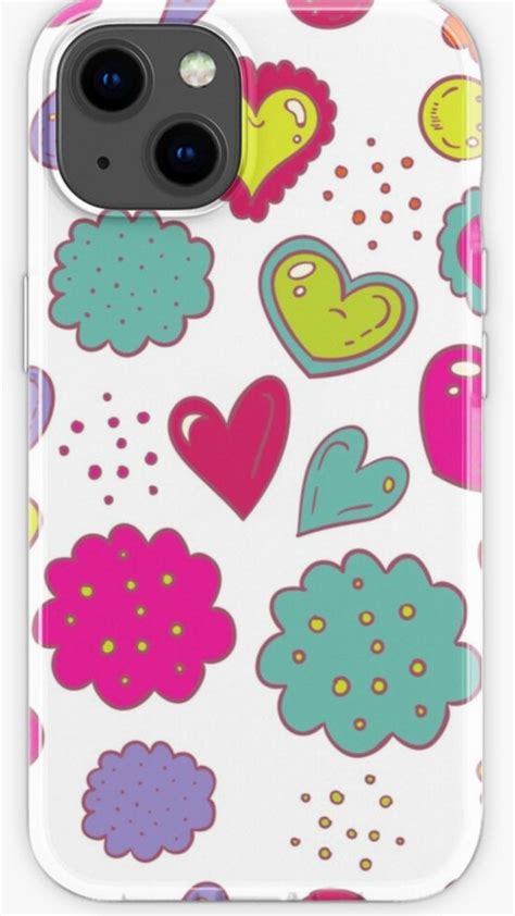 Funda De Iphone For Sale Con La Obra Lindo Patr N De Corazones Patr N