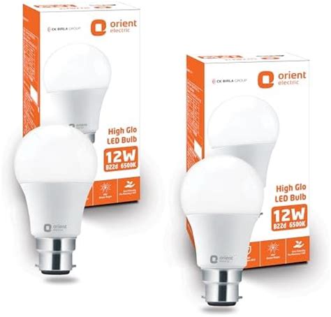 Orient Electric 9W High Glow LED Bulb 180 Degree Wide Beam Angle