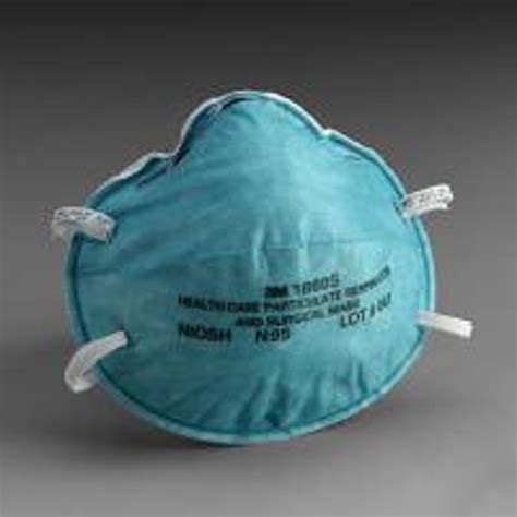 3m 1860 Health Care N95 Particulate Respirator And Surgical Mask Small