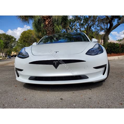 Tesla Grilles Model Model Y Vinyl Decal