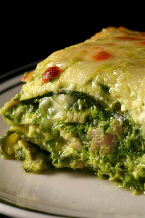 Keto Spinach Feta Lasagna Recipe [Keto Spanakopita Lasagna] - Low Carb Hoser