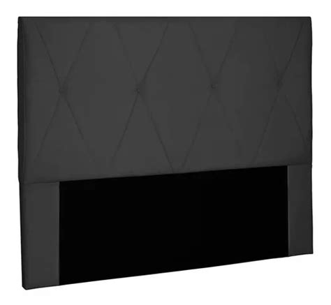 Cabeceira Aquilla Para Cama Box Solteiro 90 Cm Suede Preto