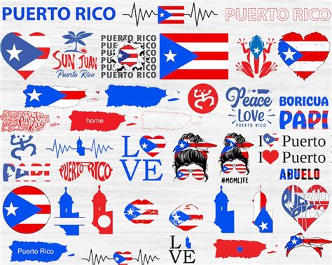 Puerto Rico Svg Latina Svg Cricut Svg Puerto Rico Png Puerto Rico