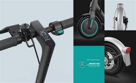 Mi Electric Scooter Pro Mercedes Amg Petronas F Team Edition Mi