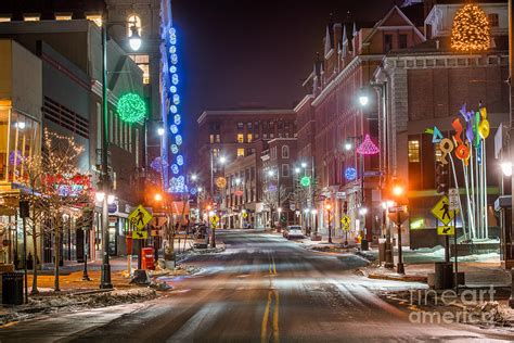 Congress Street Portland Maine Photograph By Benjamin Williamson Fine