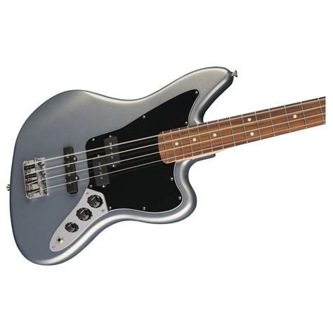 Fender Standard Jaguar Bass Pf Ghost Silver At Gear4music