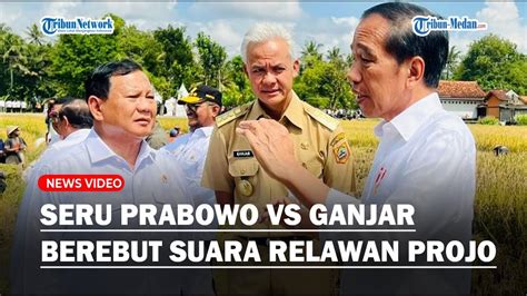 SERU PRABOWO VS GANJAR Ratusan Organisasi Relawan Projo Yang Pro