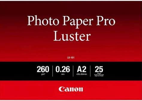 Canon Lu Pro Photo Paper Luster Pro A Sheets Foto Erhardt