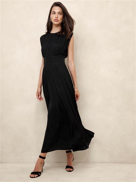 Womens Pleated Dresses Banana Republic Factory