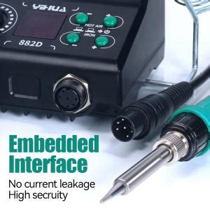 Yihua D Portable In Soldering Iron Hot Air Gun Soldering Station For Phone Pcb Bga Repair