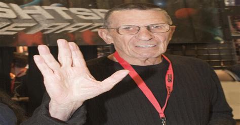 Leonard Nimoy el eterno Señor Spock dice adiós a sus fans del planeta