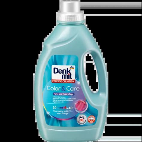 Denkmit Denkmit Vloeibaar Mild Wasmiddel Lotion Colour Care 1 5 L