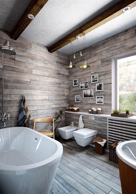 Idée déco salle de bain bois 40 espaces cosy et chics qui en imposent