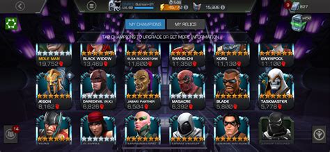 Ascension And Rank Up — Marvel Contest Of Champions