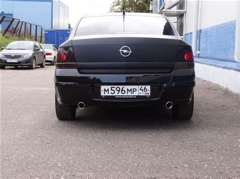 Выхлоп на Опель Астра Седан — Opel Astra H, 1,8 л, 2011 года | тюнинг ...