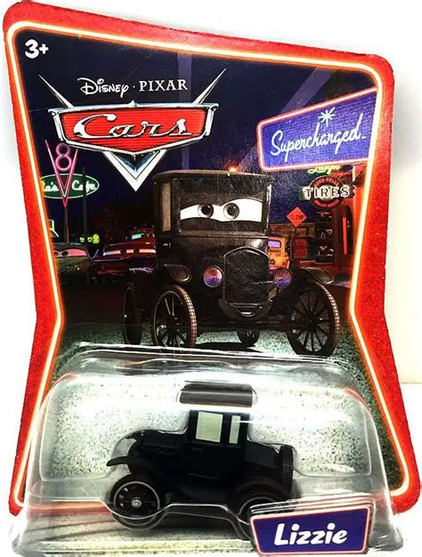 Disney Pixar Cars Supercharged Lizzie 155 Diecast Car Mattel Toys - ToyWiz