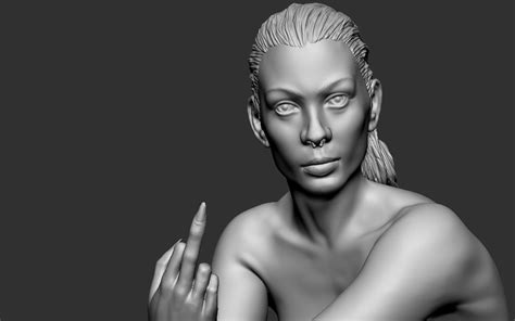 Girl Sculpture 3d Model 3d Printable Cgtrader