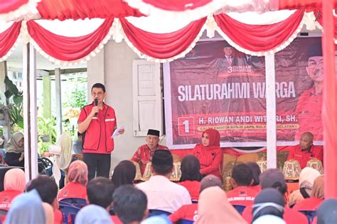 Ridwan Andi Wittiri Optimis Dudukkan Kader Pdip Di Tiap Dapil Di Dprd