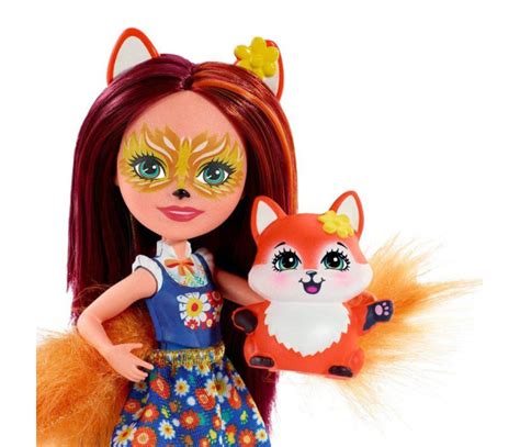 Mattel Enchantimals Lalka Zwierzątkiem Felicity Fox Lalki I Akcesoria