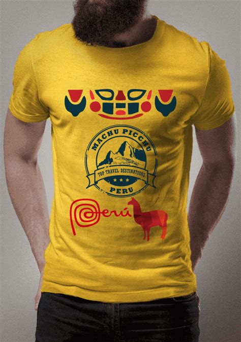 T SHIRT ESTONADA Viva Machu Picchu R 58 43 Em Deck1920