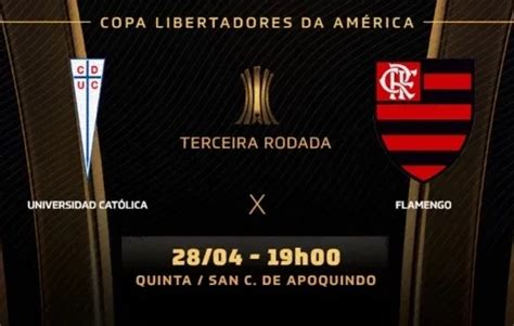 Libertadores prováveis times de Universidad Católica x Fla Esportes