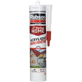 Rubson Mastic Perfect Home Acrylique Murs Fenêtres mastic acrylique