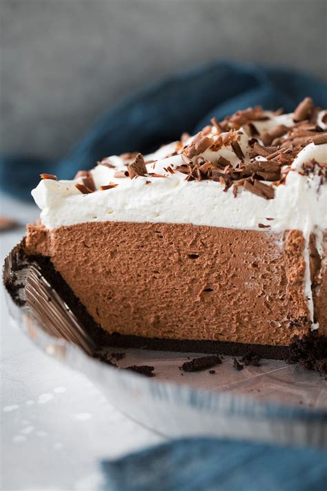 Easy Chocolate Mousse Pie Cooking Classy