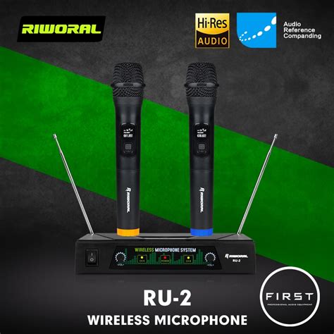 Jual Riworal Ru Mic Wireless Murah Mix Original Microphone Karaoke