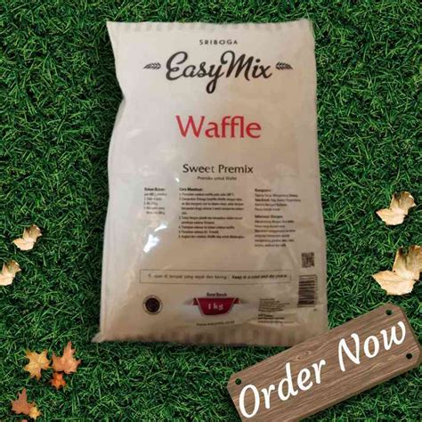 Jual Tepung Sriboga Easymix Waffle 1 Kg Di Seller GavrielsFoods