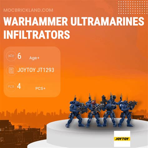 Warhammer Ultramarines Infiltrators Joytoy Jt Creator Expert With