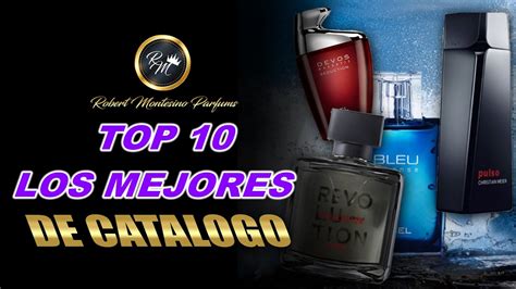 Top 10 Los Mejores Perfumes De Hombres 👨 De Catalogo Youtube