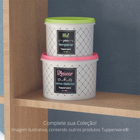 Tupperware Kit Dupla Essencial Arroz Sal Bistrô Mantimento