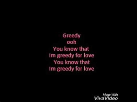 Ariana Grande - Greedy lyrics - YouTube