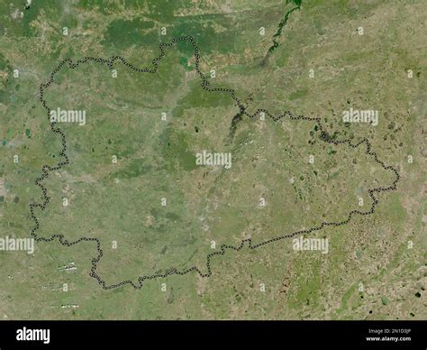 Kurgan, region of Russia. Low resolution satellite map Stock Photo - Alamy