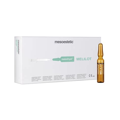 mesohyal MELILOT 2 ml / Мезояль мелилот + экстракт донника и рутина