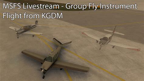 Msfs Livestream Group Fly Instrument Flight Review Youtube