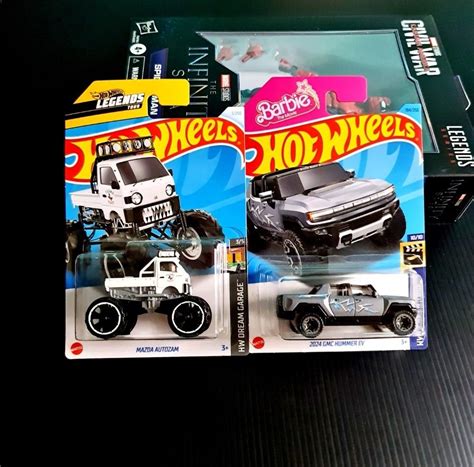 Hot Wheels Legends Tour Mazda Autozam Barbie The Movie GMC Hummer