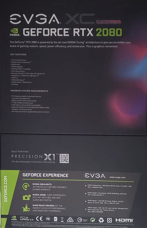 Working EVGA GeForce RTX 2080 Super XC Ultra With EK Vector