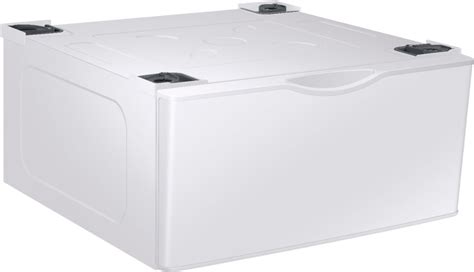 Samsung - 27" Washer/Dryer Laundry Pedestal - White – Costless Furnishings