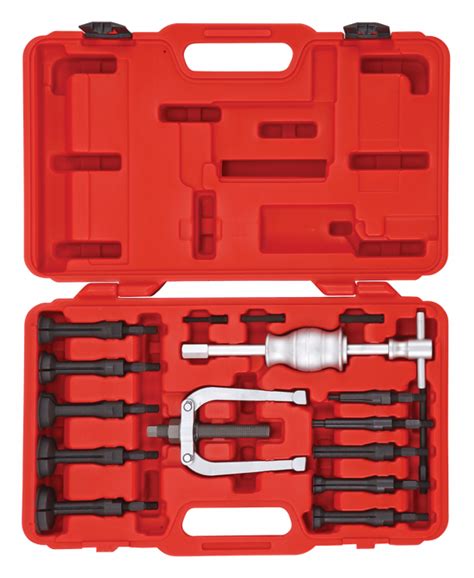 Blind hole bearing puller set 16 pcs. - Sonic Tools