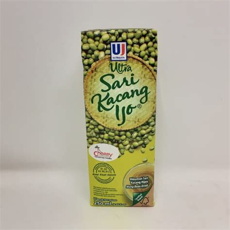 Minuman Kemasan Ultra Sari Kacang Hijau Ml Shopee Indonesia