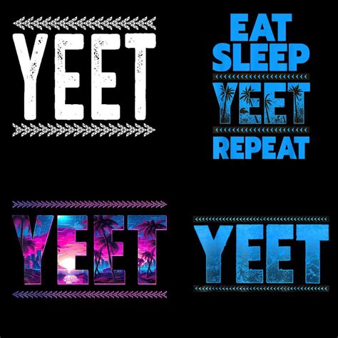 file vintage uso yeet apparel  funny eat sleep yeet repeat