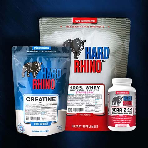 Taking Supplements? You Need Hard Rhino