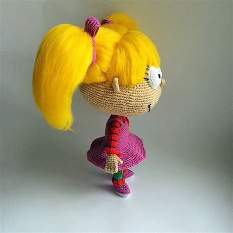 Angelica Pickles By Rugrats PDF CROCHET PATTERN Instant Etsy