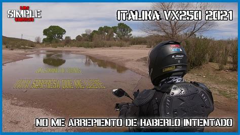 Vaya Sorpresa Que Me Lleve Tomando Off Road Y Bados Con Mi Italika