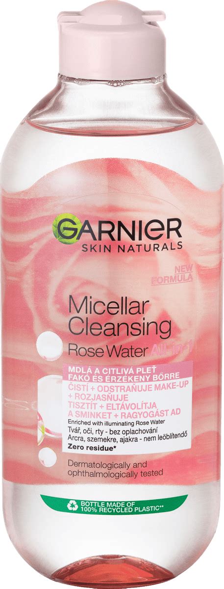 Garnier Skin Naturals Micelárna voda s ružovou vodou 400 ml mojadm sk