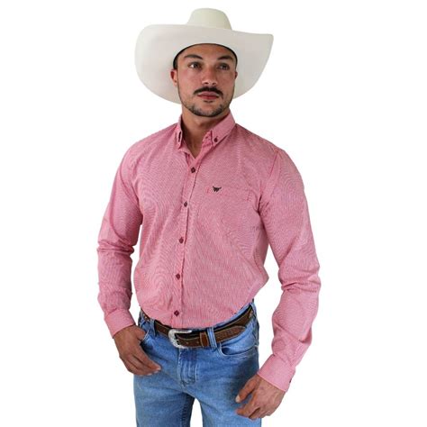 Camisa Xadrez Masculina Manga Longa Bill Way Rea Country Store Sua