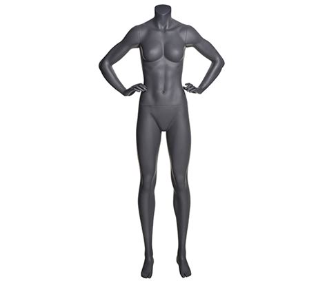 Headless Mannequins Female Headless Athletic Mannequin Hands On Waist