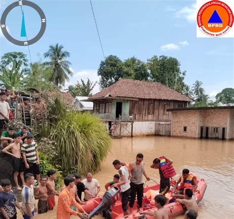 Lima Kecamatan Di Kabupaten Musi Rawas Utara Diterjang Banjir Bandang